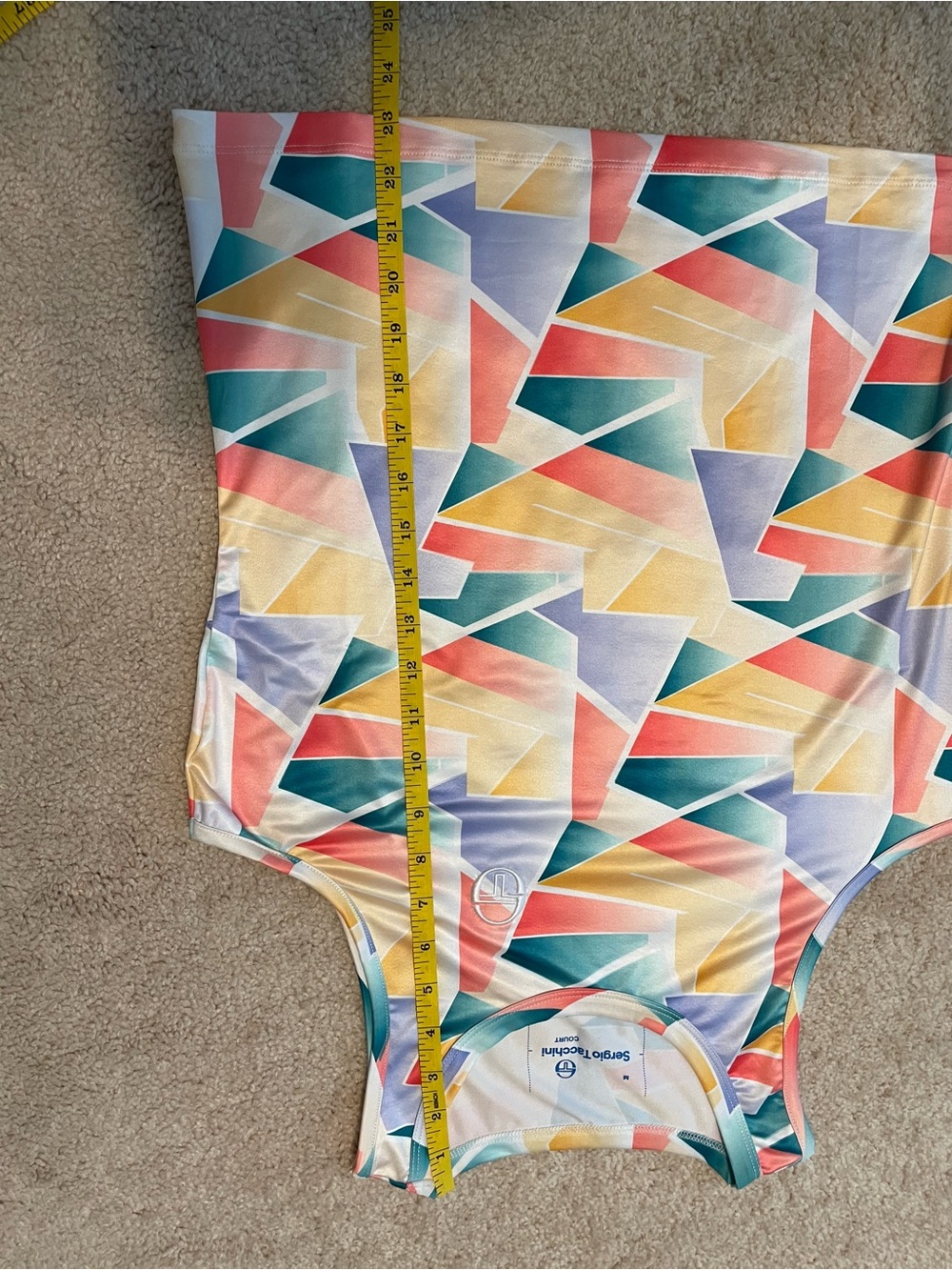 Sergio Tacchini Multicolor Geometric Racerback Tank - Picture 7 of 7